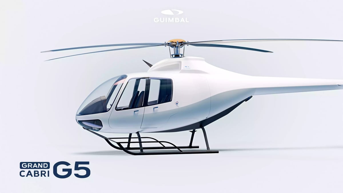 Représentation de l'hélicoptère GrandCabri G5.