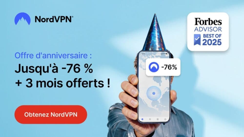 Profitez de la campagne anniversaire pour sécuriser jusqu’à 10 appareils à prix réduit.
